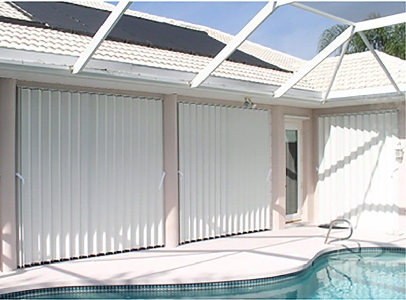 Accordion Hurricane Shutters