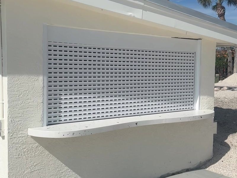 Commercial Metal Roll-Down Shutter