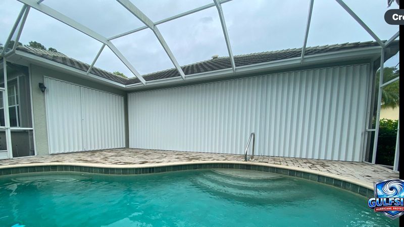Hurricane shutter installation and repair in Sarasota FL